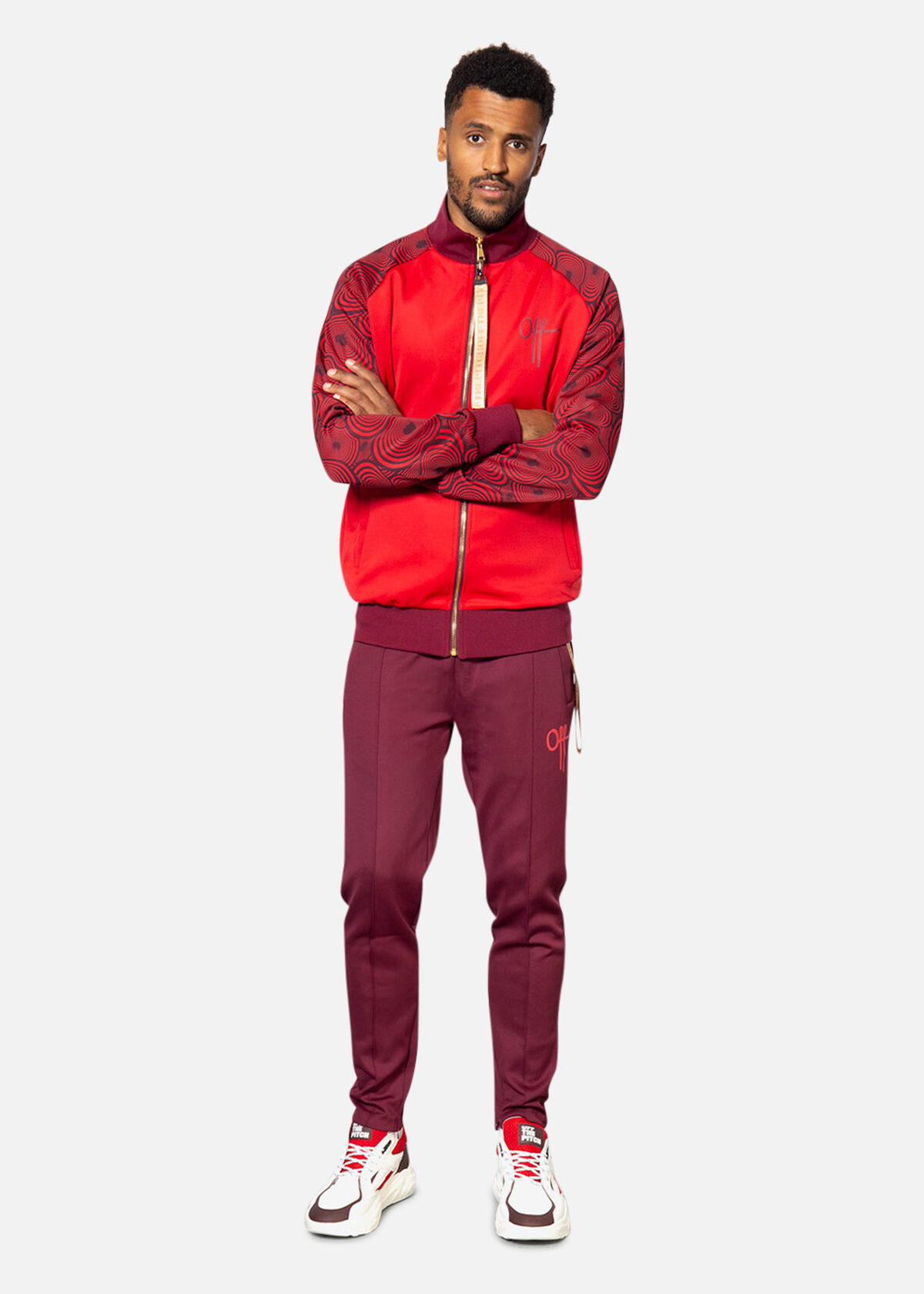 Bound Tracksuit, Red, hi-res