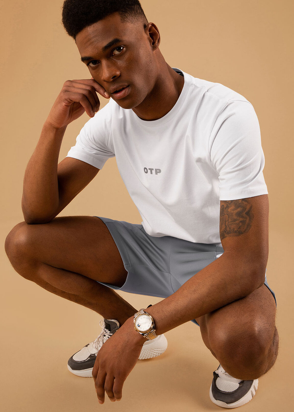 The Galaxy Slimfit Tee - White - 100% Cotton, White, hi-res