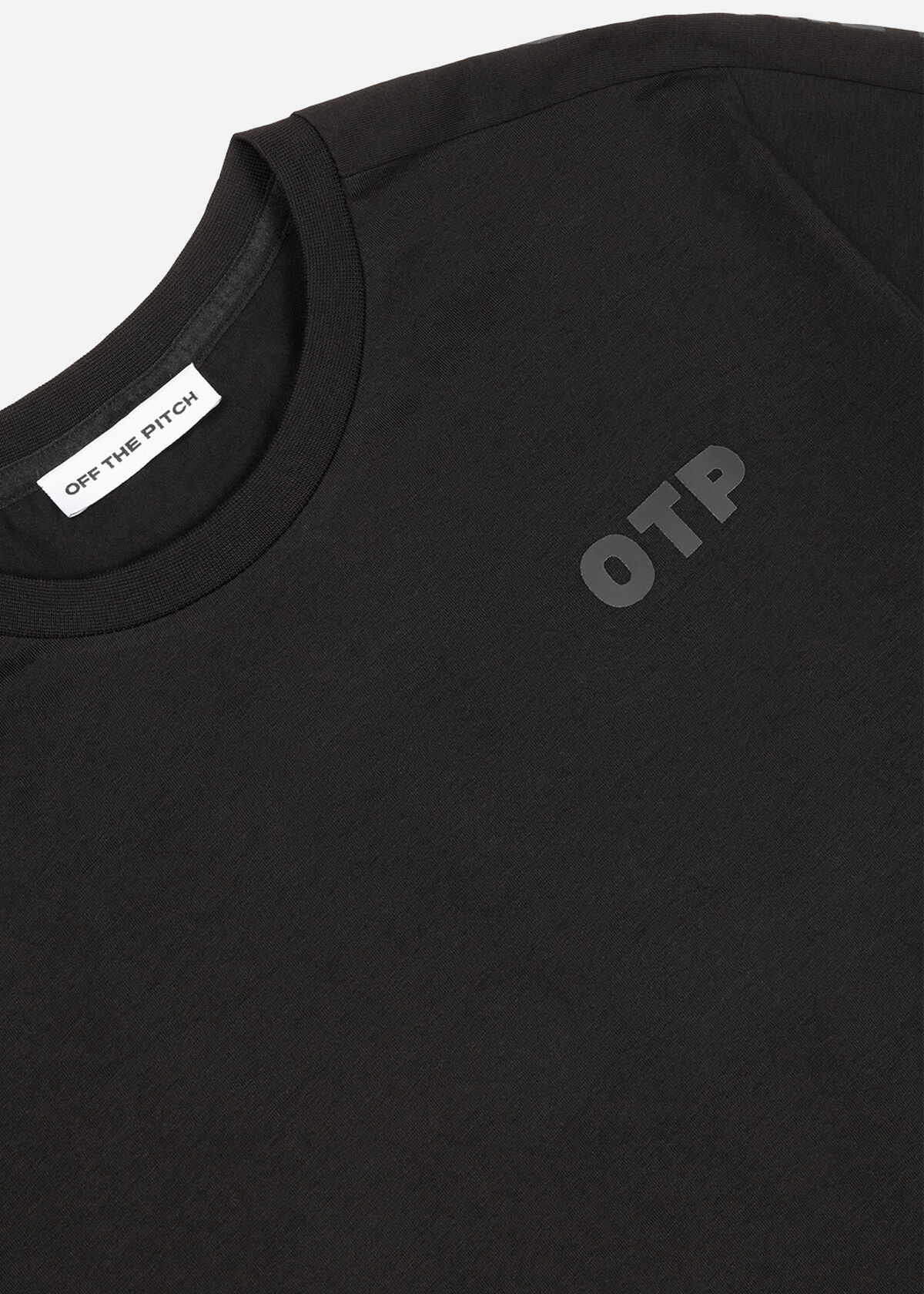Leisure Slim Fit Tee - 95% Cotton / 5% Elastane, Black, hi-res