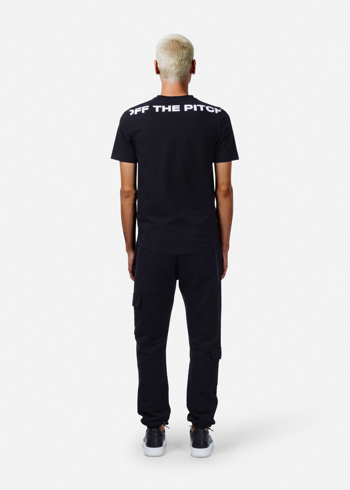 Pitch Slim Fit Tee, Black, hi-res