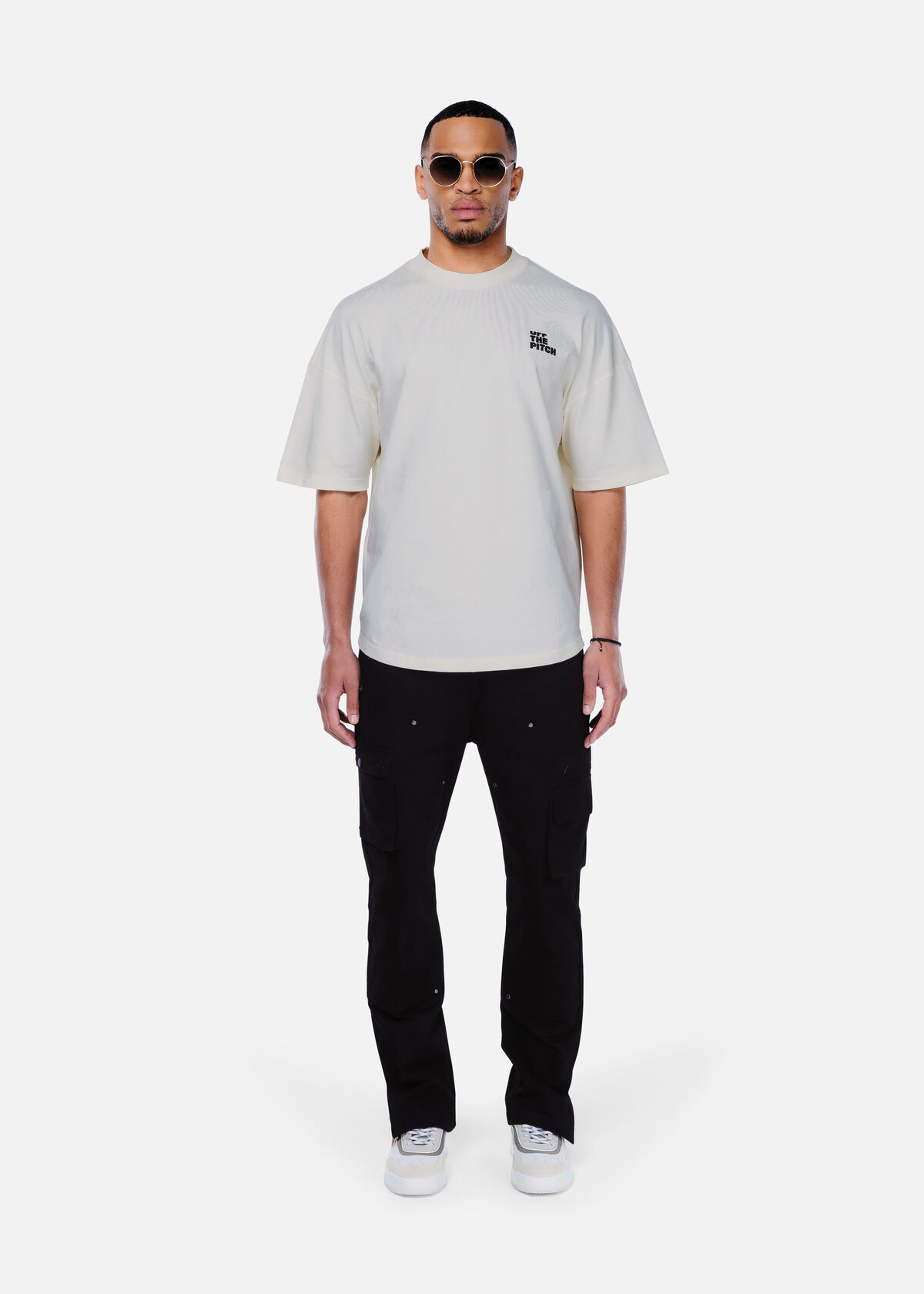 Carbon Oversized Tee, Off white, hi-res