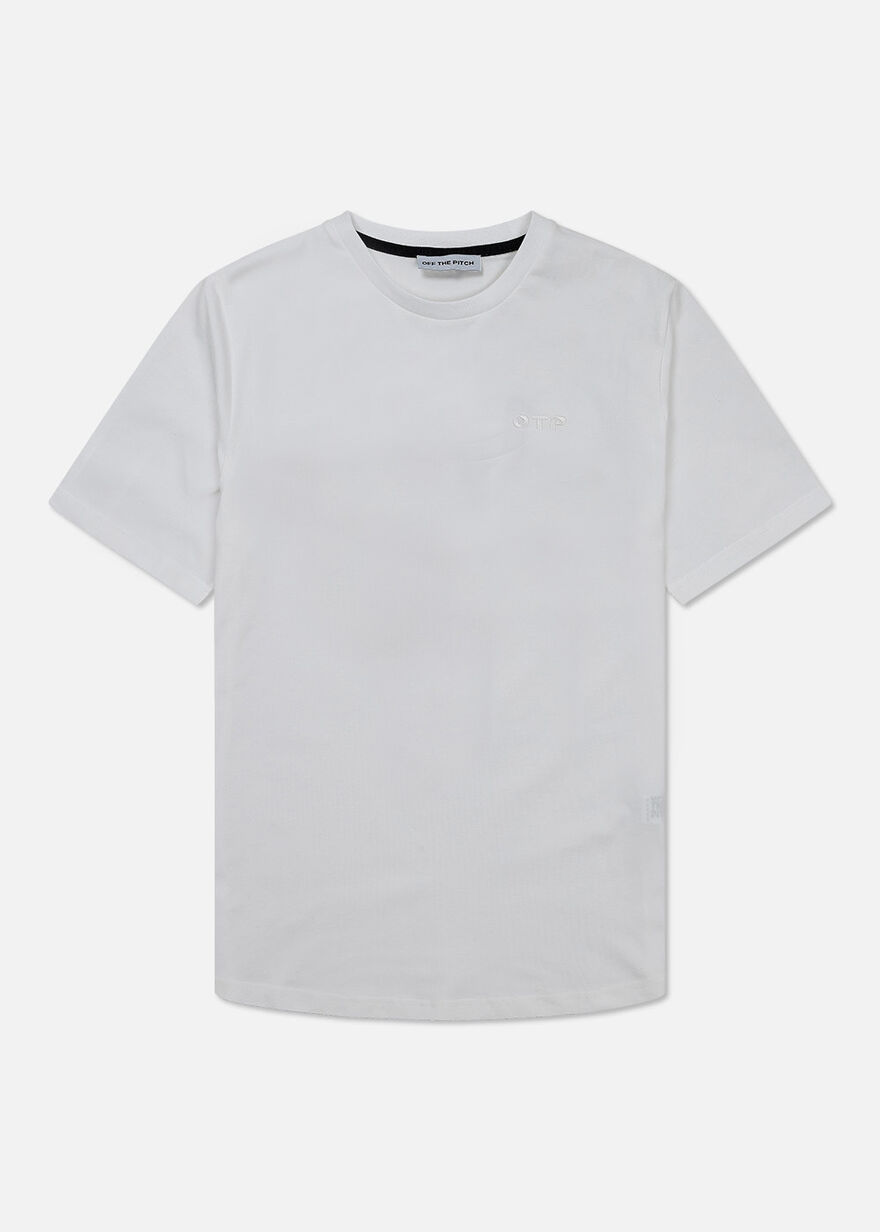 Fullstop Slim Tee 2.0 - 95% Cotton / 5% Elastane, Crème, hi-res