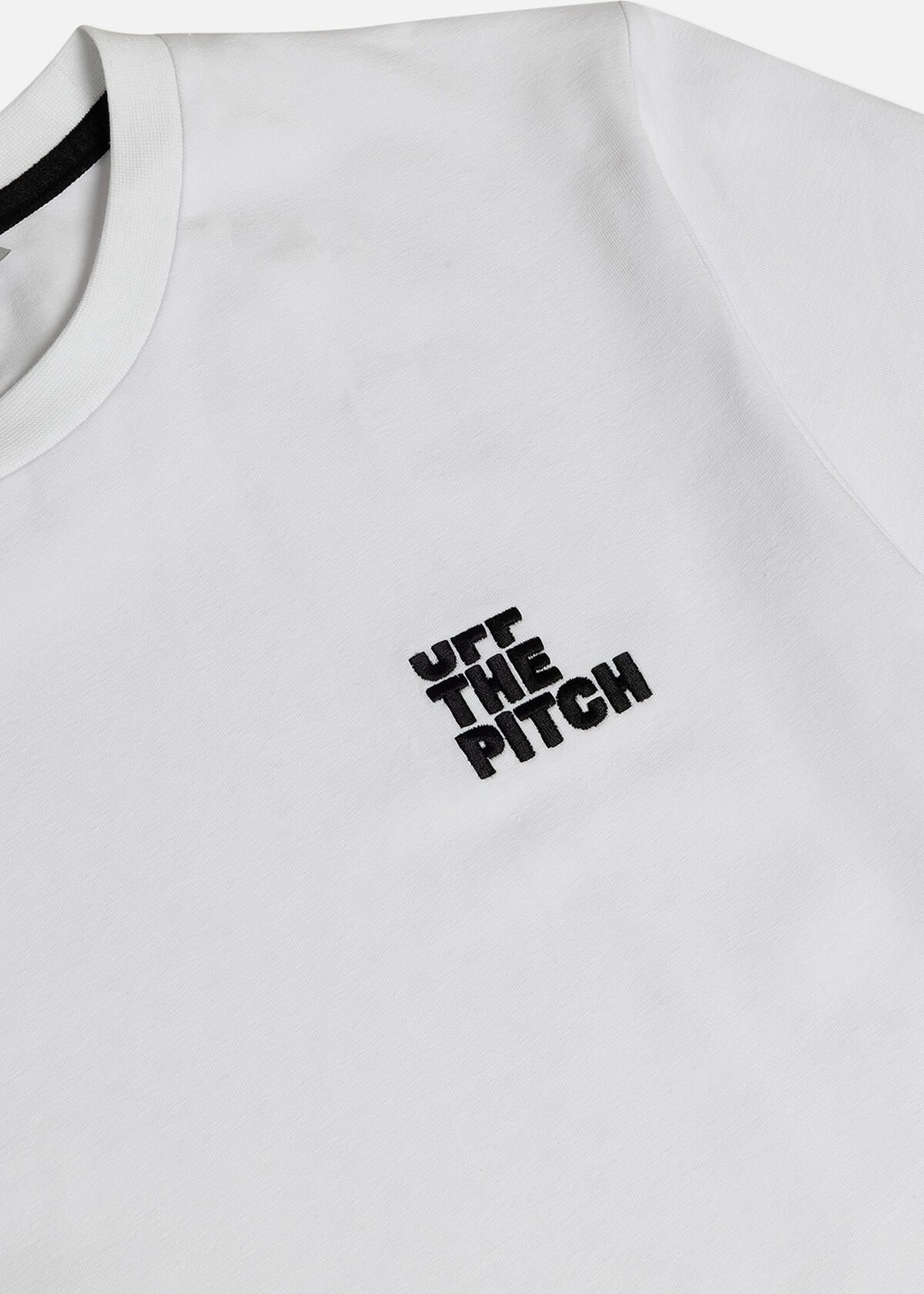 Dotted Fullstop Slim Fit Tee, White, hi-res