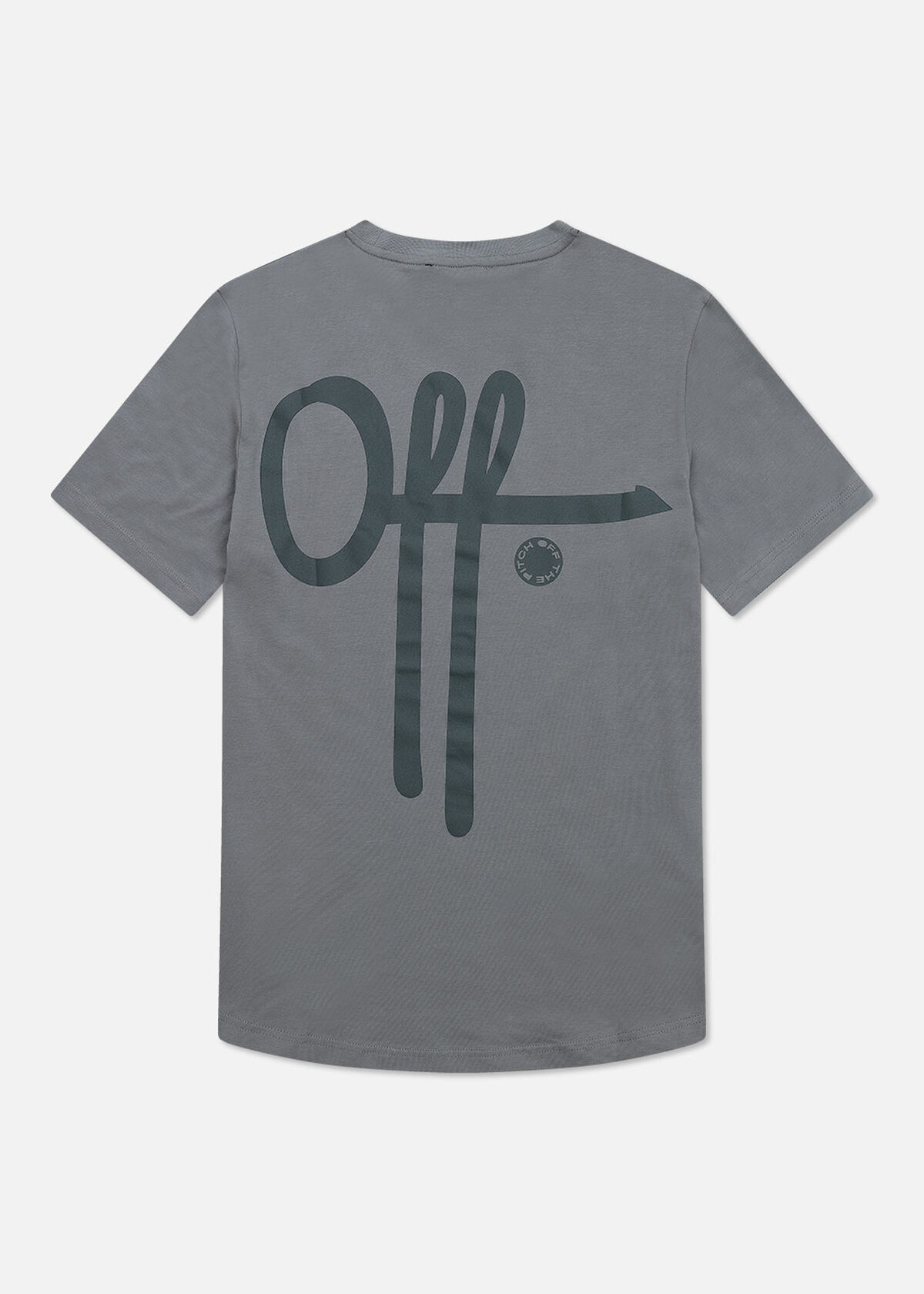 Fullstop Slim Tee 2.0 - 95% Cotton / 5% Elastane, Grey, hi-res