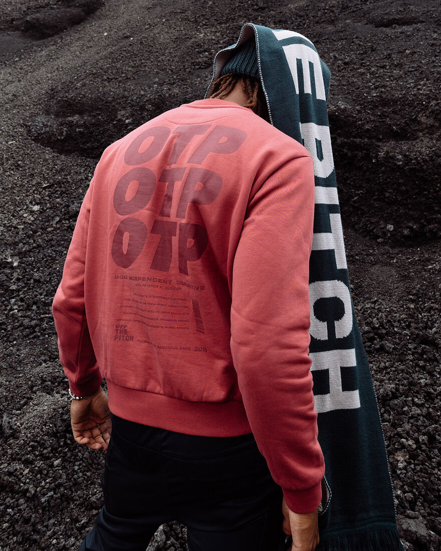 OTP Scarf, Dark green, hi-res