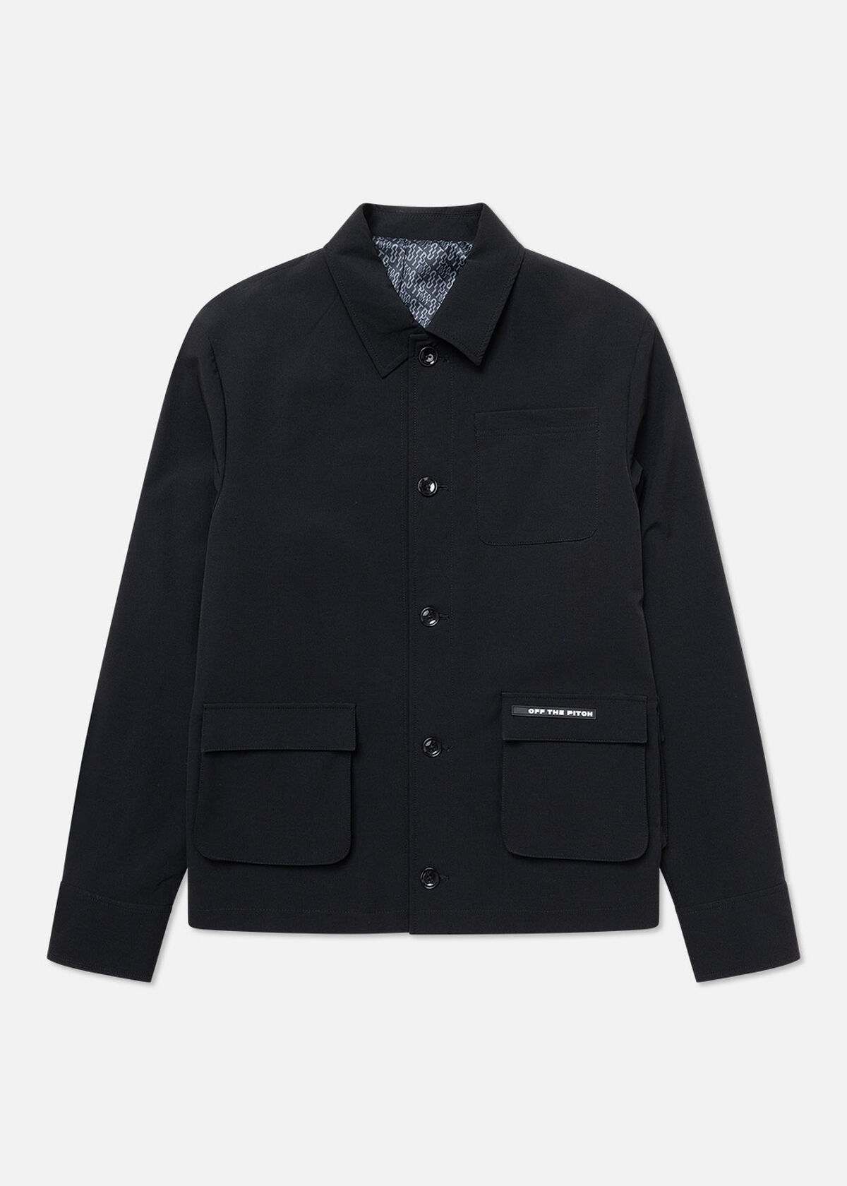 Minsk Workwear Jacket, Black, hi-res