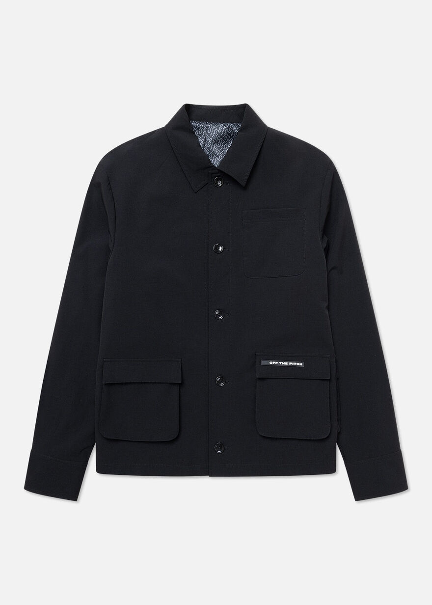 Minsk Workwear Jacket, Black, hi-res