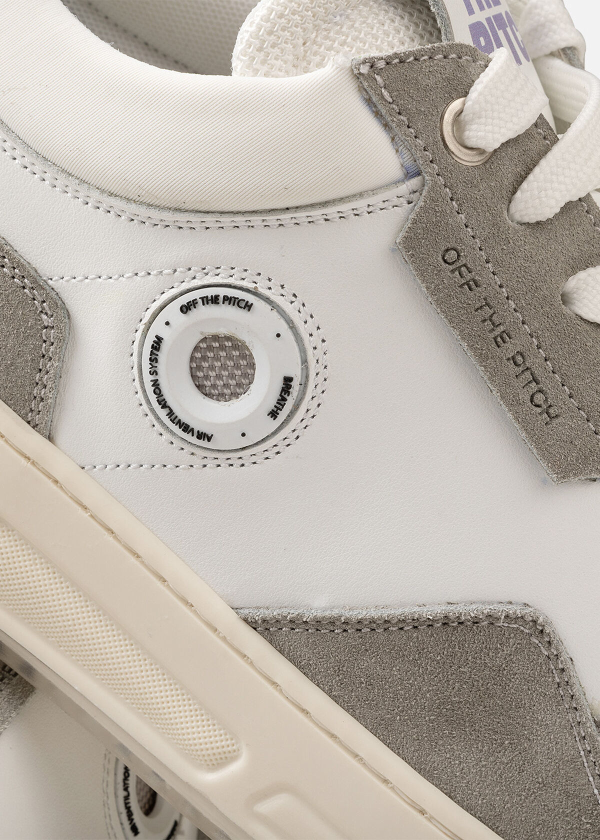 Breathe - Suede / Leather, Grey/White, hi-res