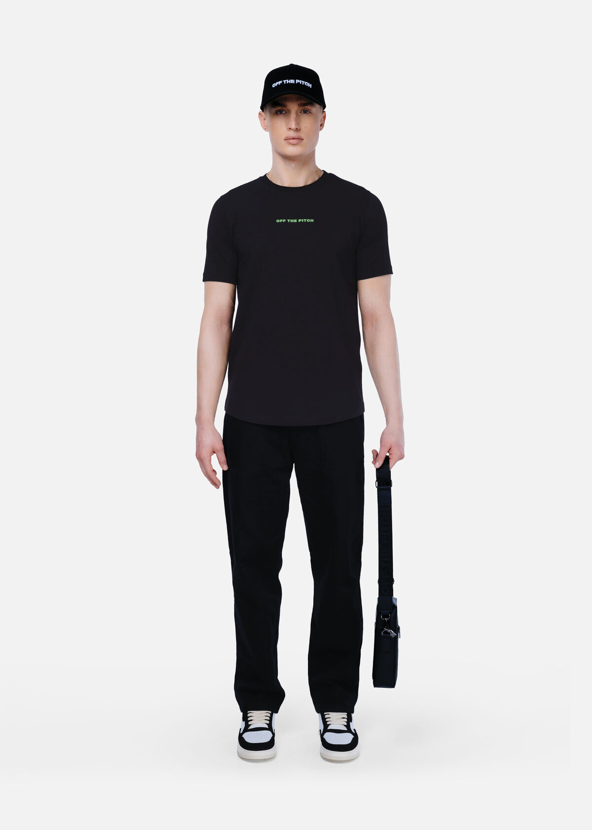 Duplicate Regular Fit Tee, Black, hi-res
