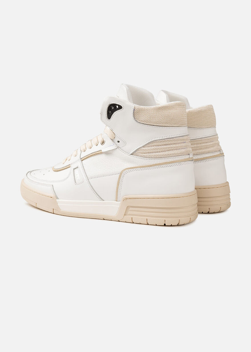 Basketta Hi - Silky Suede, White/Gold, hi-res