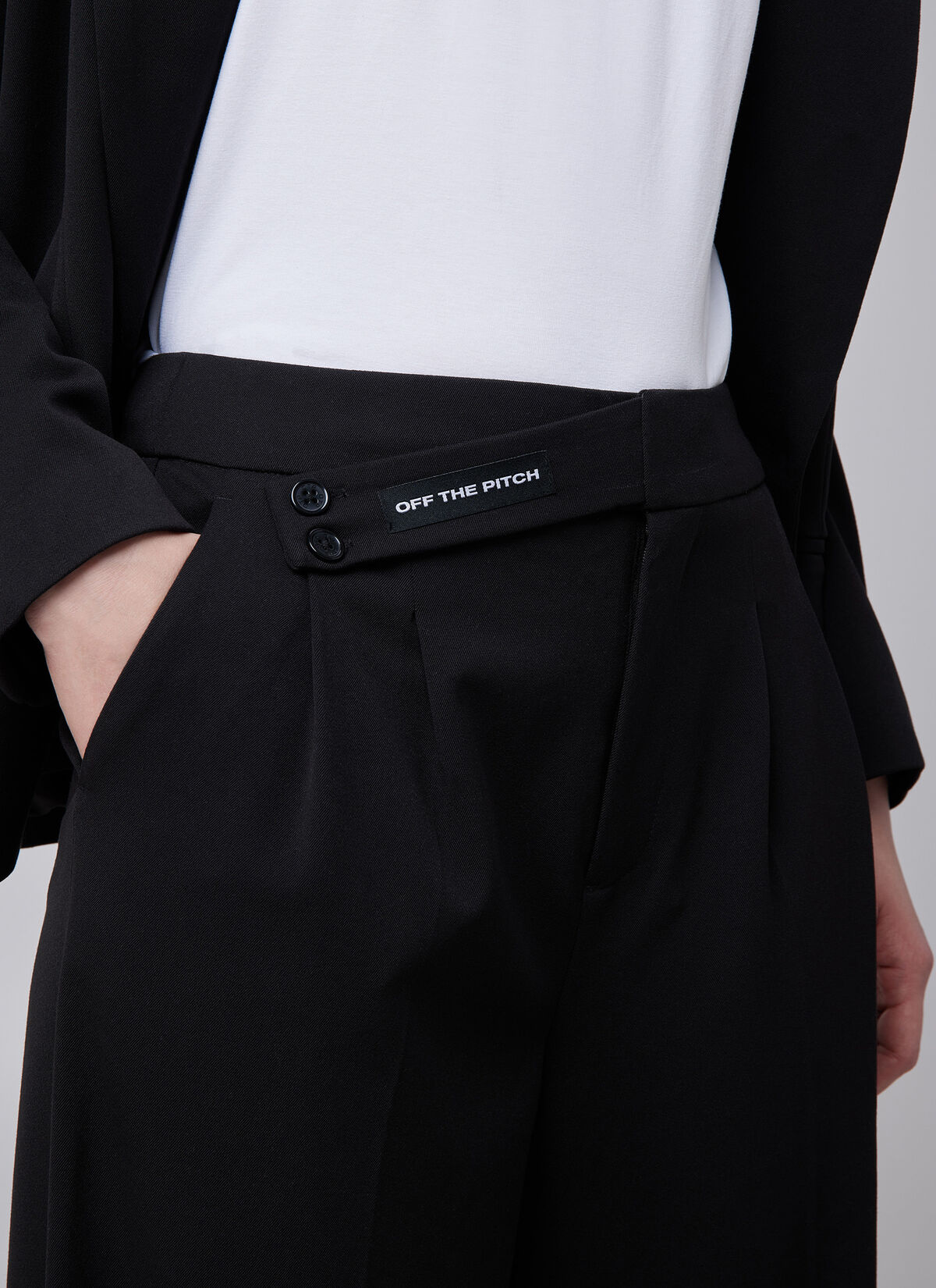 Pleated Gaia Pants, , hi-res