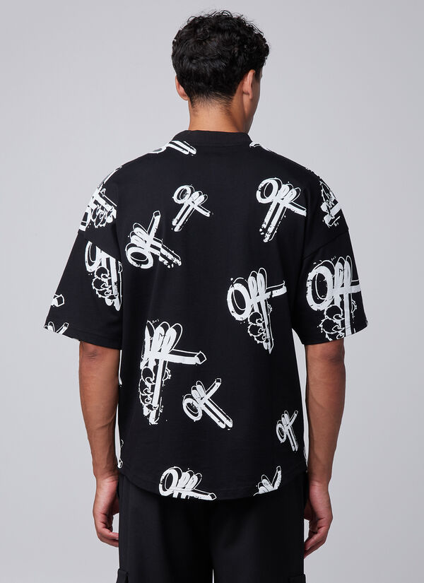 Off Mark Oversized Tee