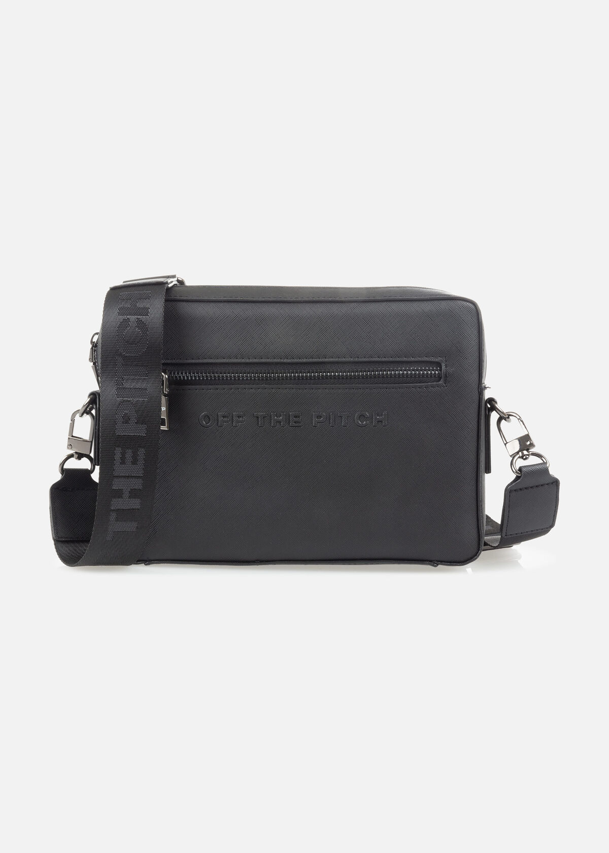 Saviano Messengerbag, Black, hi-res