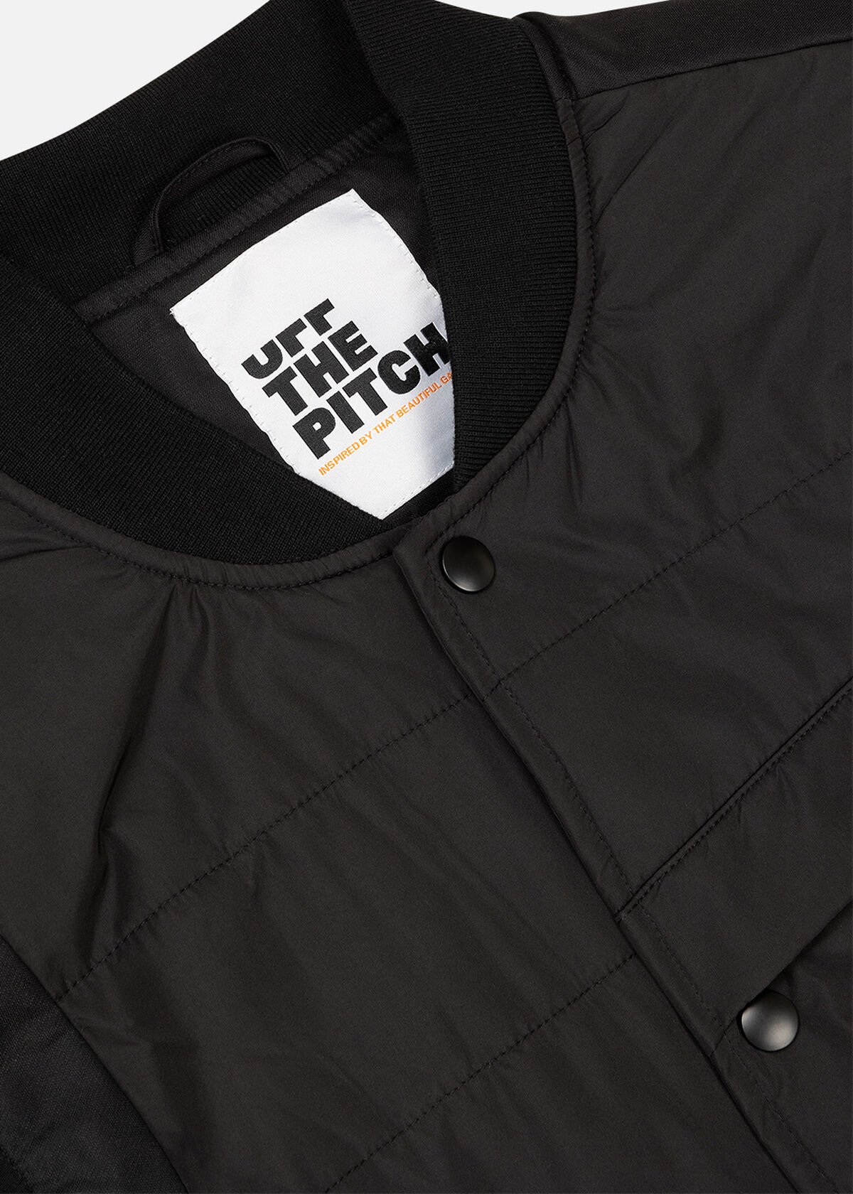 Padded Gilet, Black, hi-res