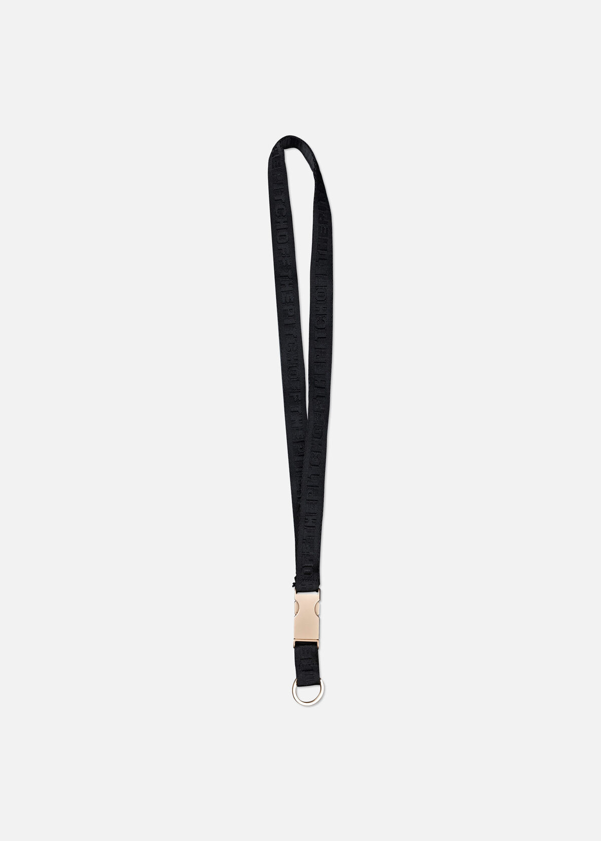 OTP Keycord - Black  - 100% Polyester, Grey, hi-res