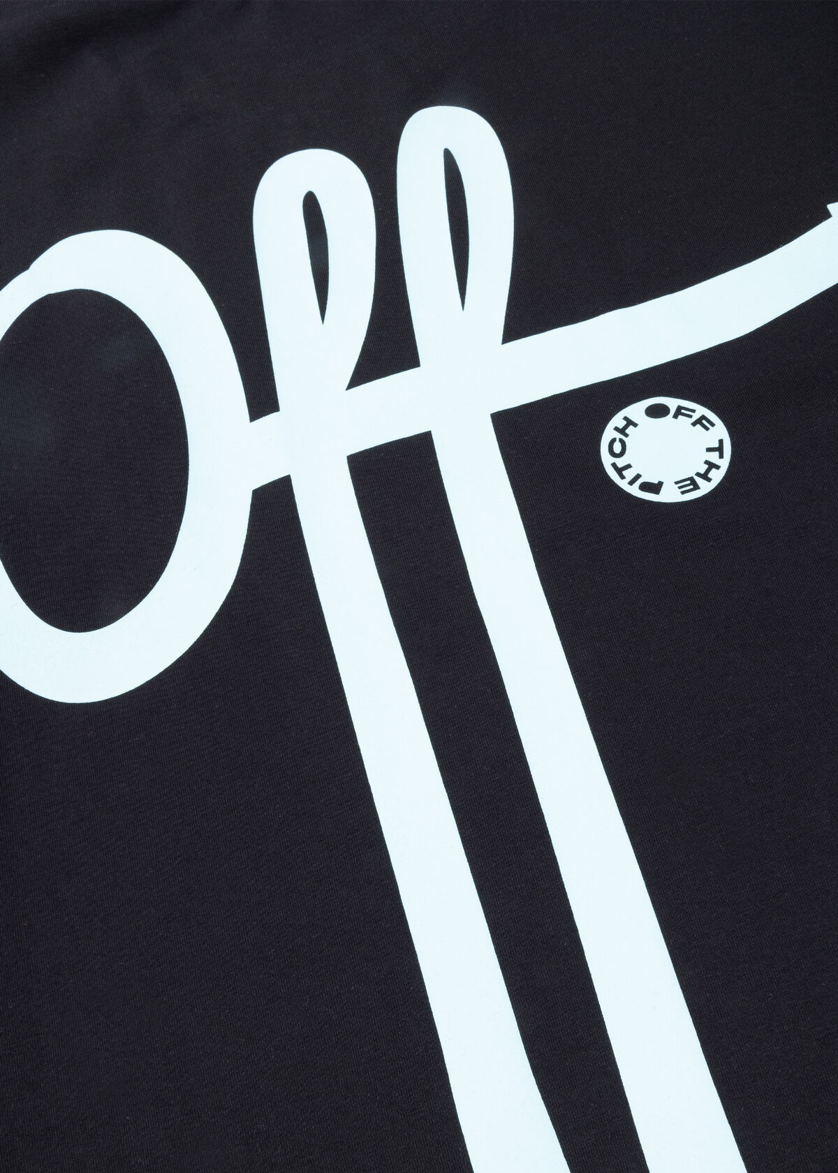 Fullstop Slim Fit Tee, Black, hi-res