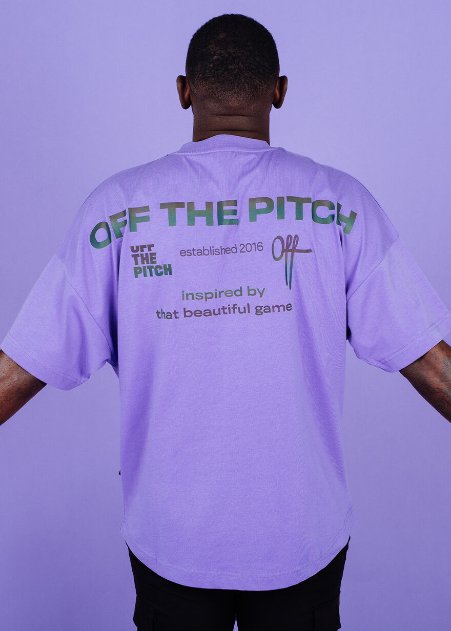 OTP Anniversary Oversized Tee, Purple, hi-res