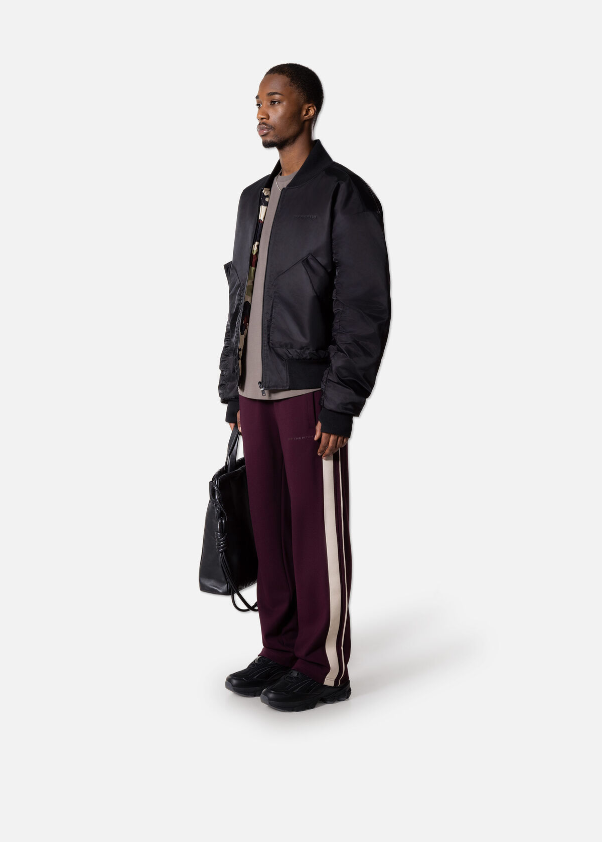 Reversible Bomber, Black, hi-res