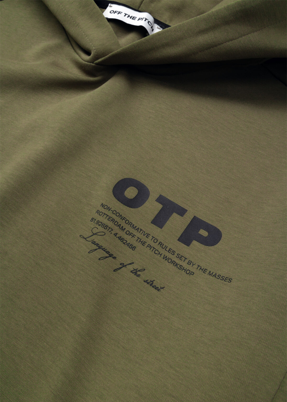 Script Hood, Army green, hi-res