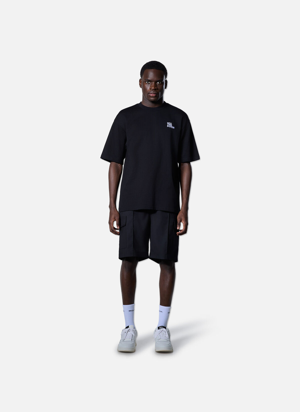 Counter Loose Fit Tee, Black, hi-res