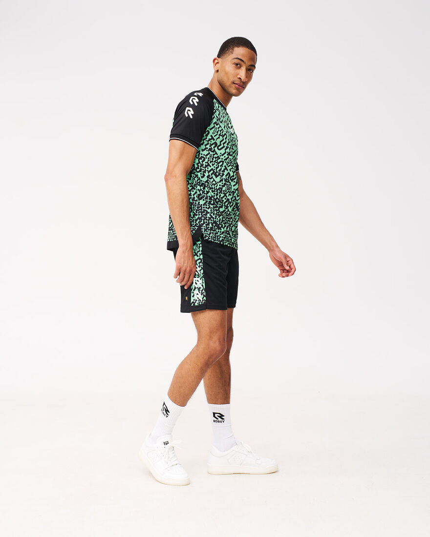 OTP x Robey Davies Festival Short, Black/Green, hi-res