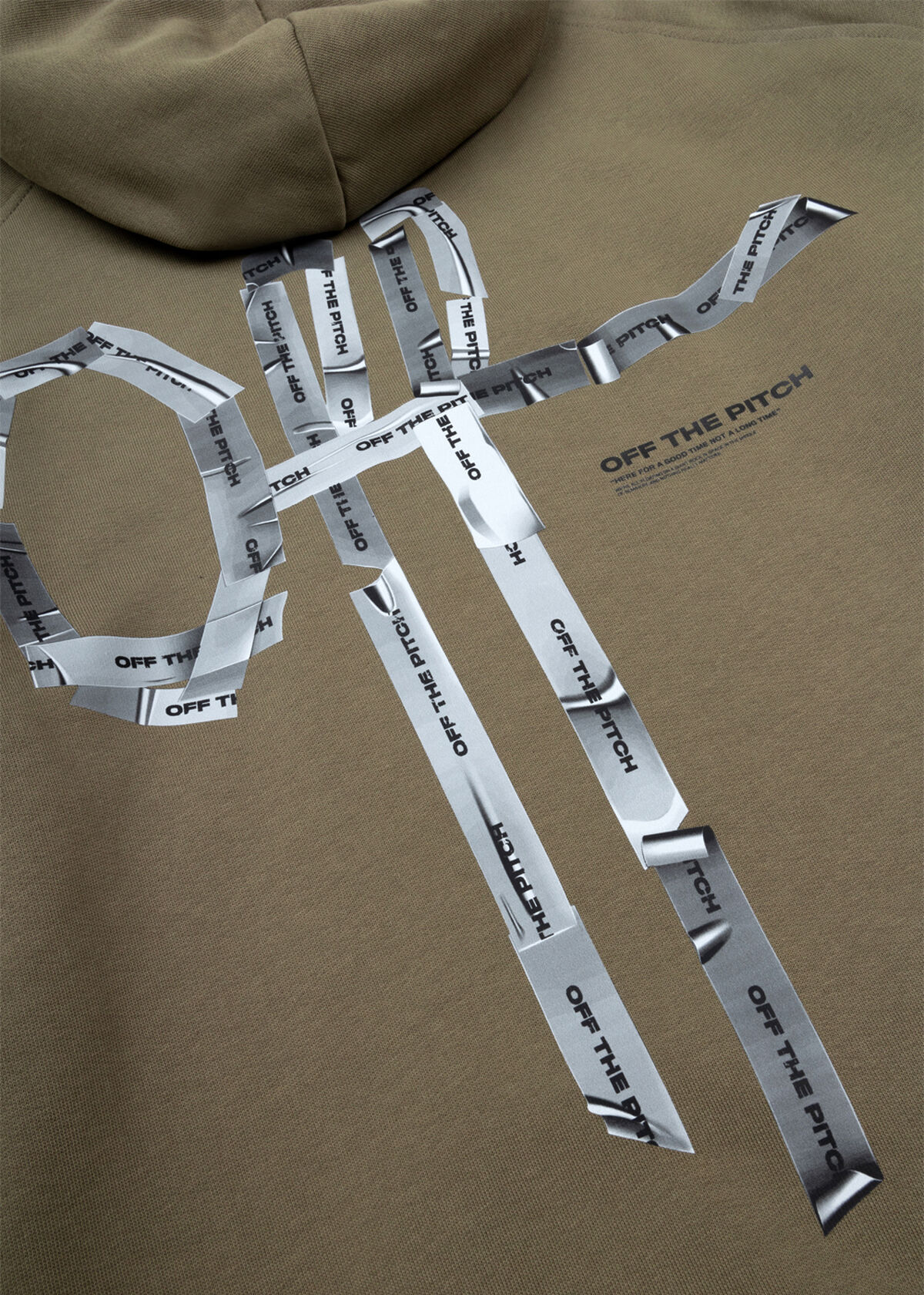 Tape Off Oversized Hood, Army green, hi-res