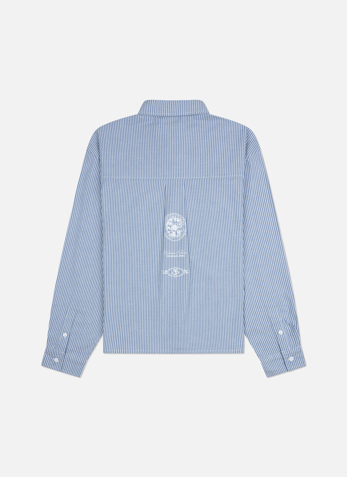 Strike Cropped ShirtStrike Cro, Blue/White, hi-res