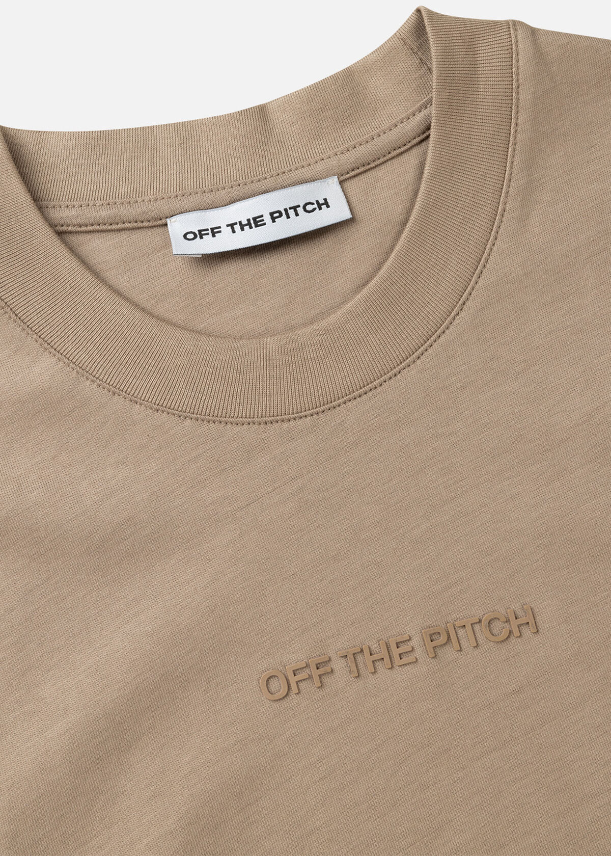 Mercerized Tee, Sand, hi-res