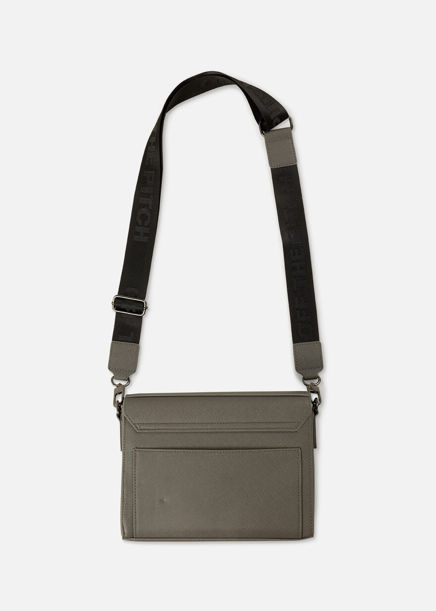 Cyber Messengerbag, Dark grey, hi-res