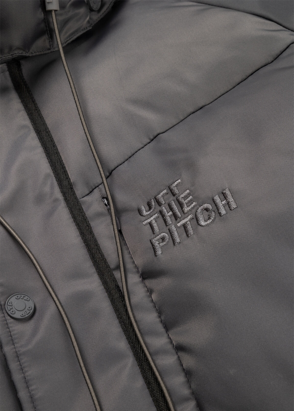 Short Down Jacket, Dark grey, hi-res