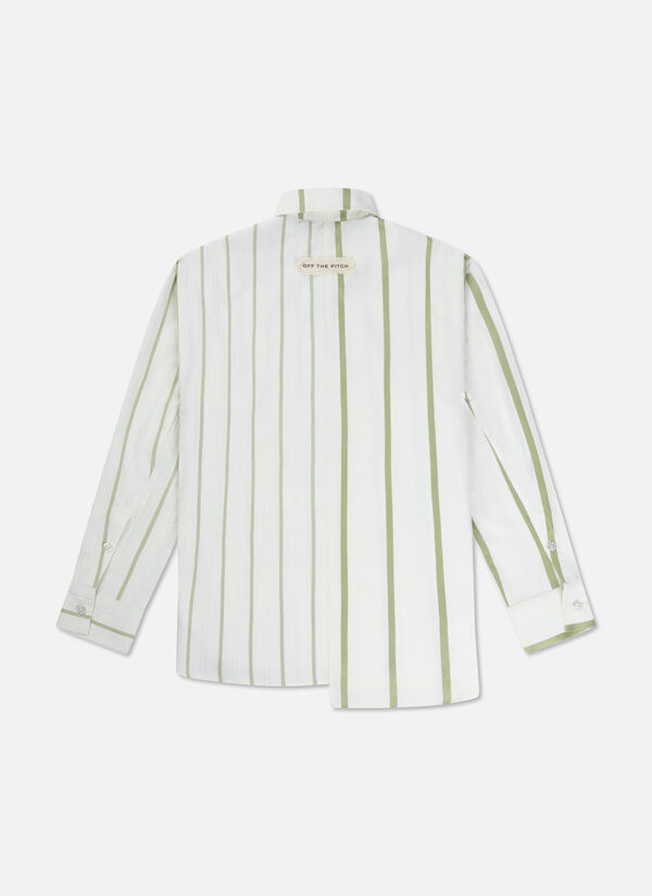 Asymmetric Striped Sora Shirt