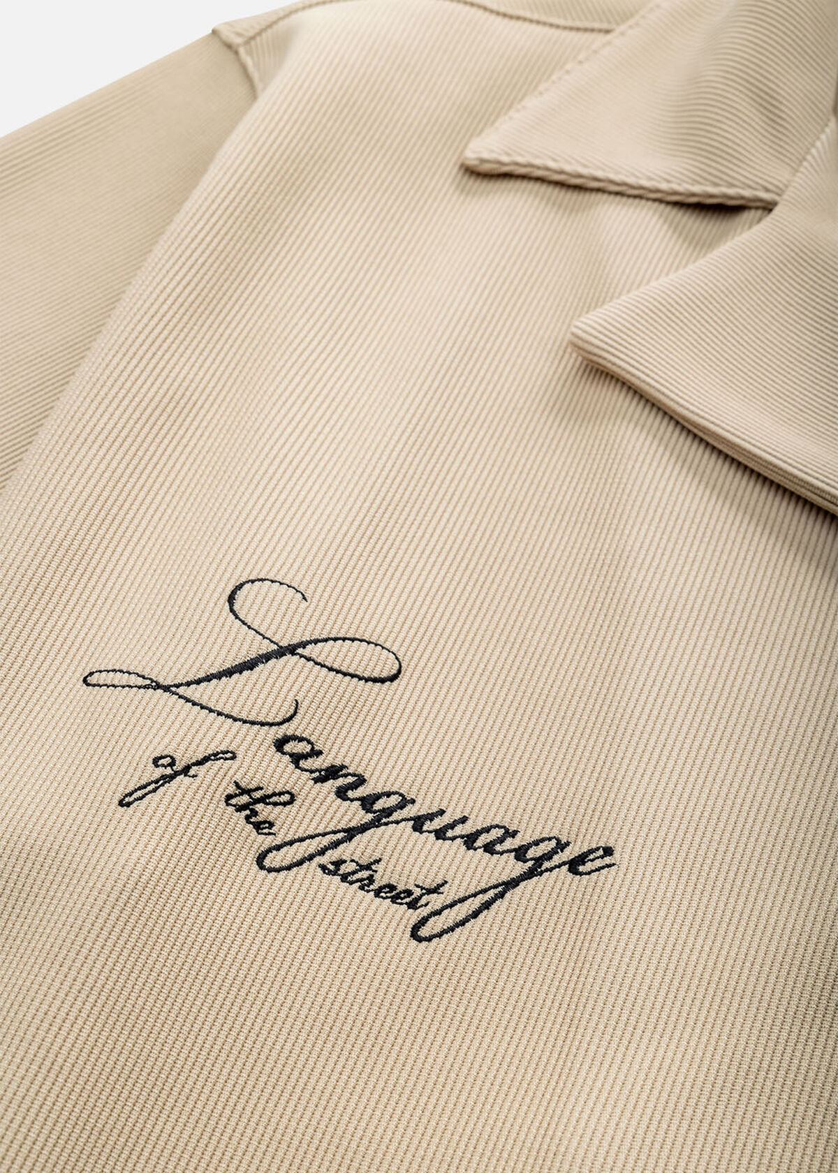 Double Script Shirt, Sand, hi-res