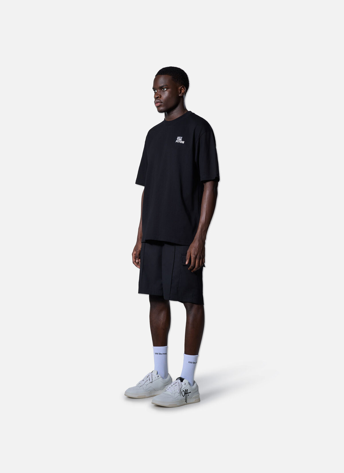 Counter Loose Fit Tee, Black, hi-res