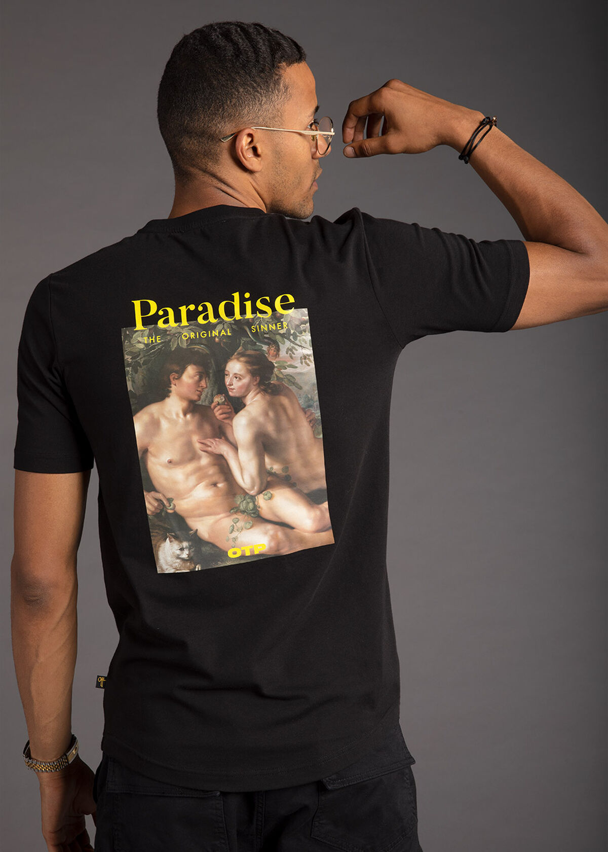 The Sinner Tee, Black, hi-res
