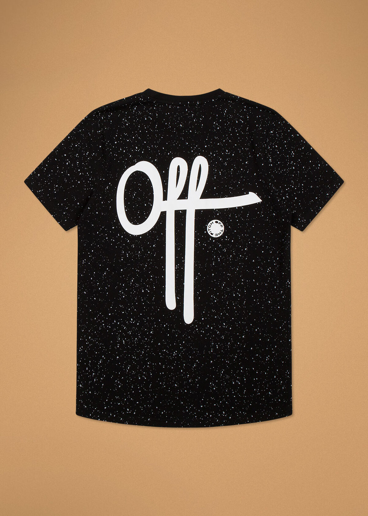 The Cosmic Slimfit Tee - Black - 95% Cotton 5% Ela, Black, hi-res