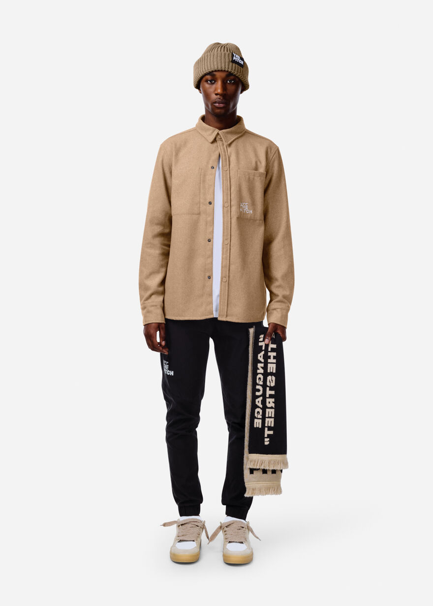 Canyon Overshirt, Dark brown, hi-res