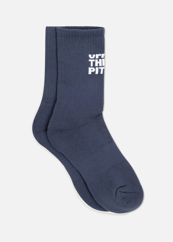 Block Logo Sock