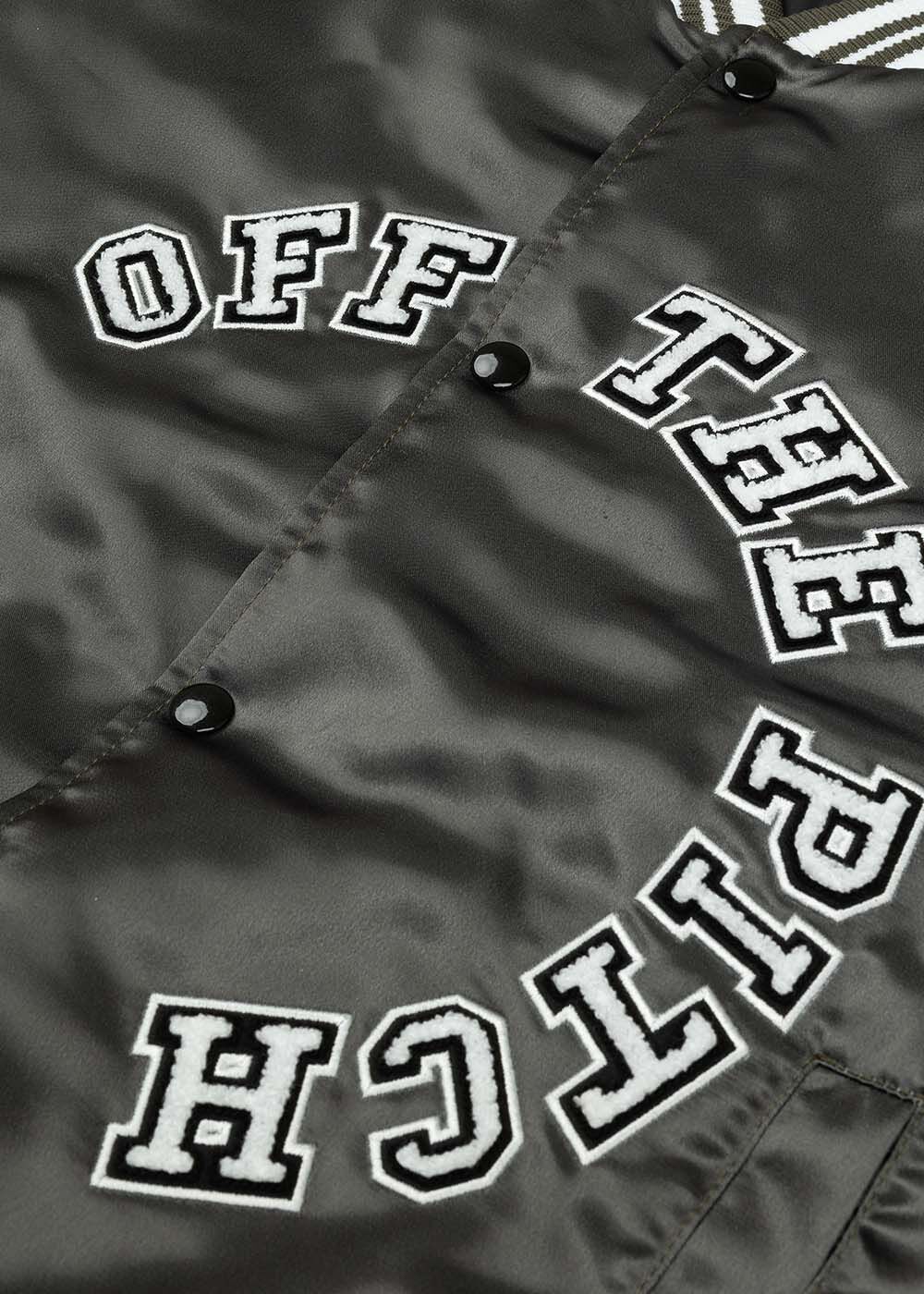 Shop Satin Varsity Jacket | Off The Pitch