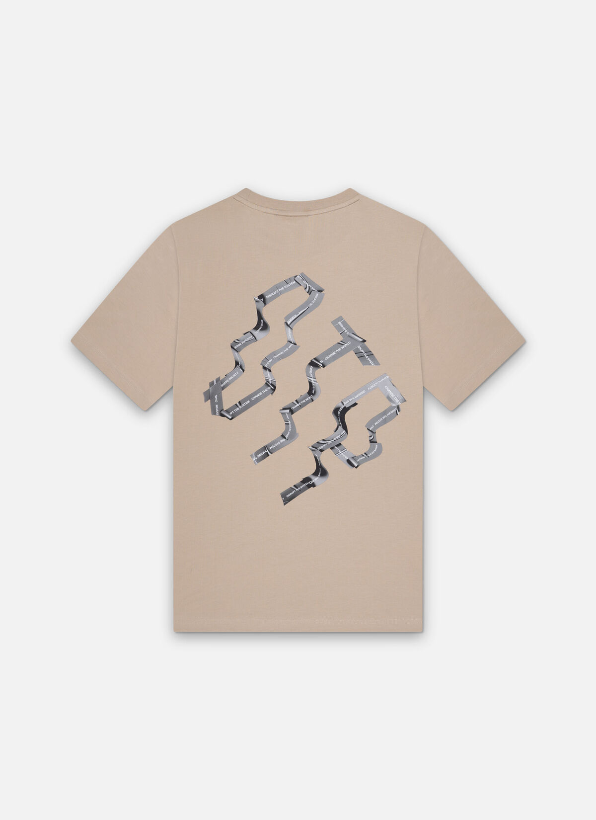 Triple Slim Fit Tee, Sand, hi-res