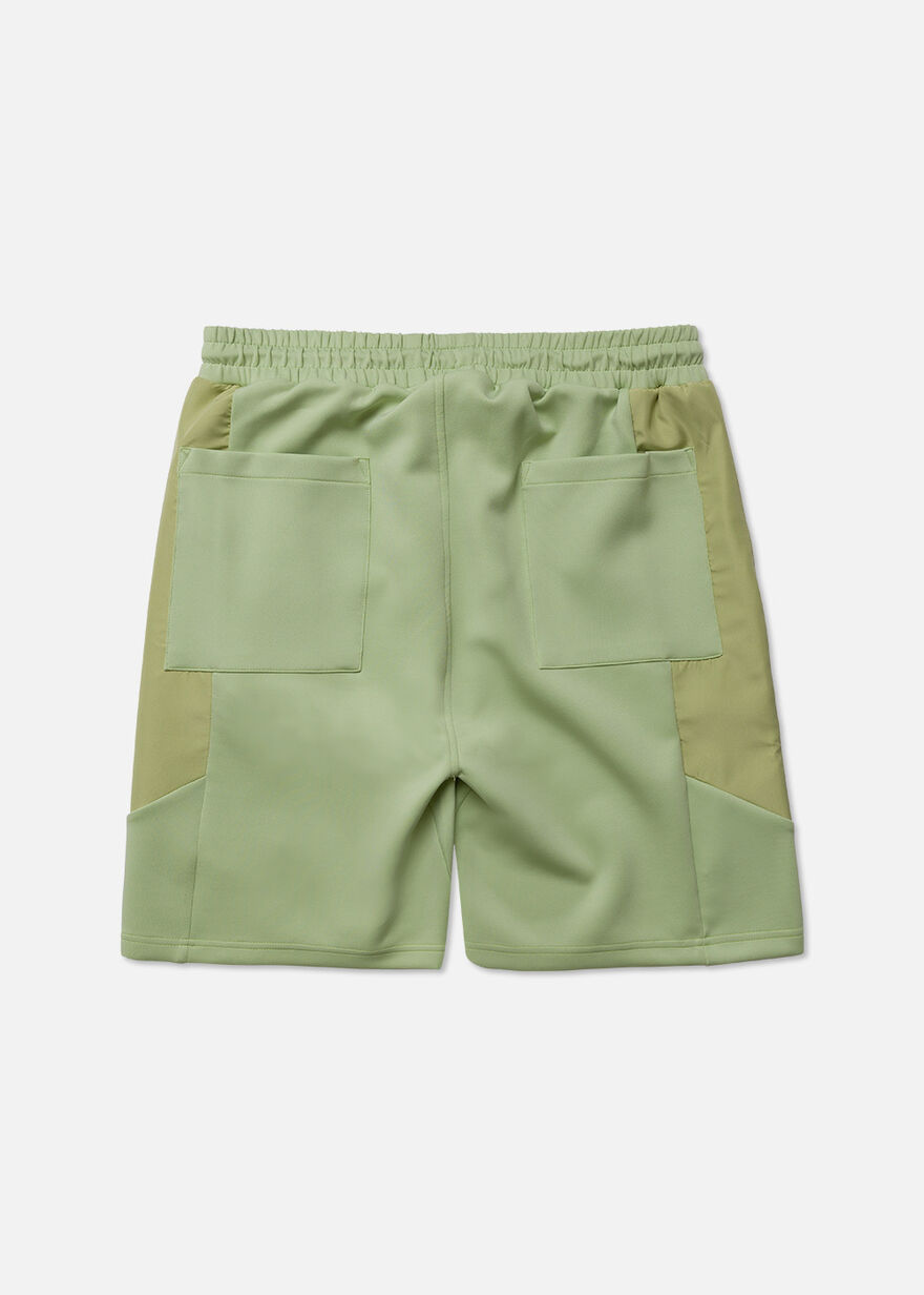 Porto Track Shorts, Yellow/Green, hi-res