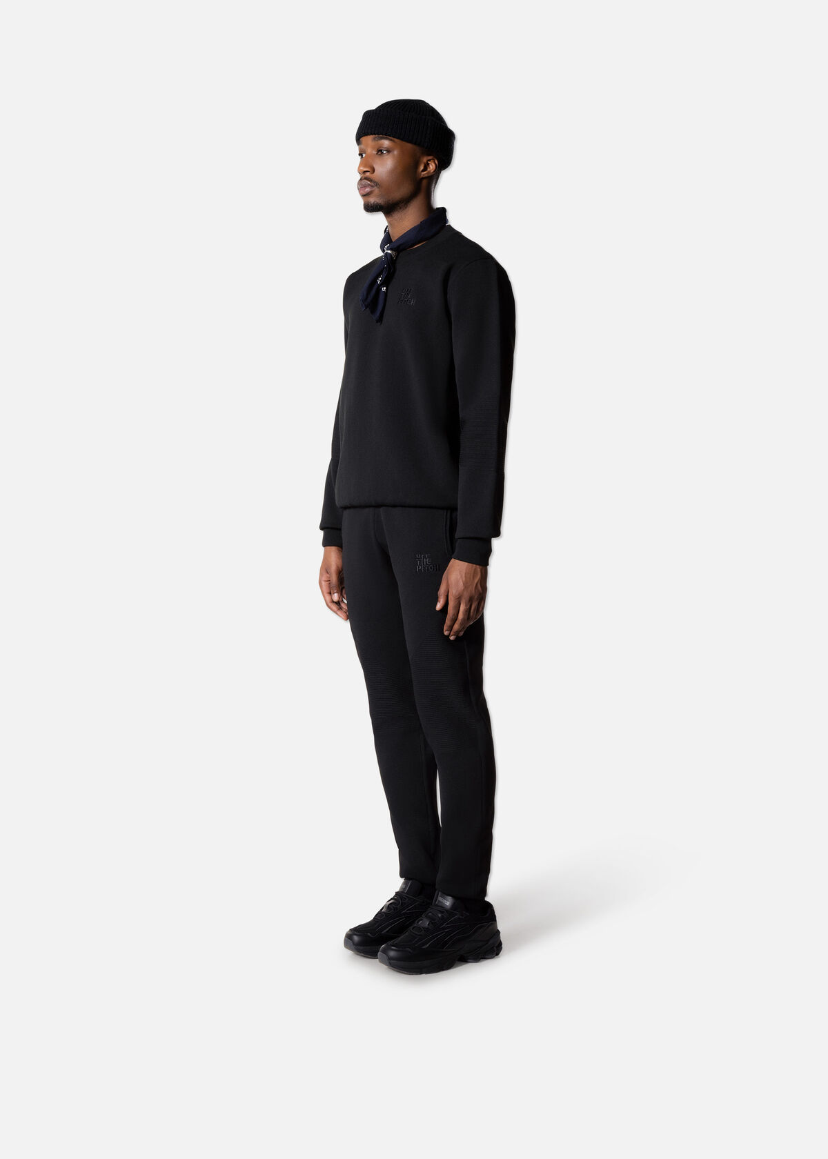 Knitted Jogger, Black, hi-res