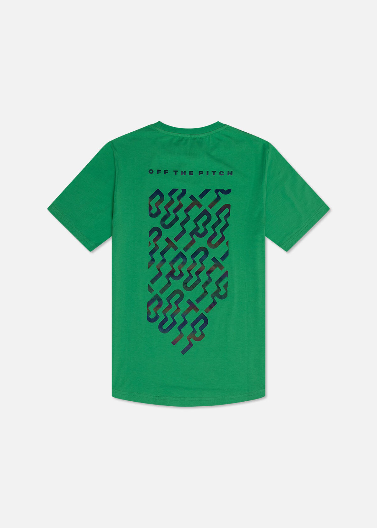 Gradient Backburn Slim Fit Tee, Green, hi-res