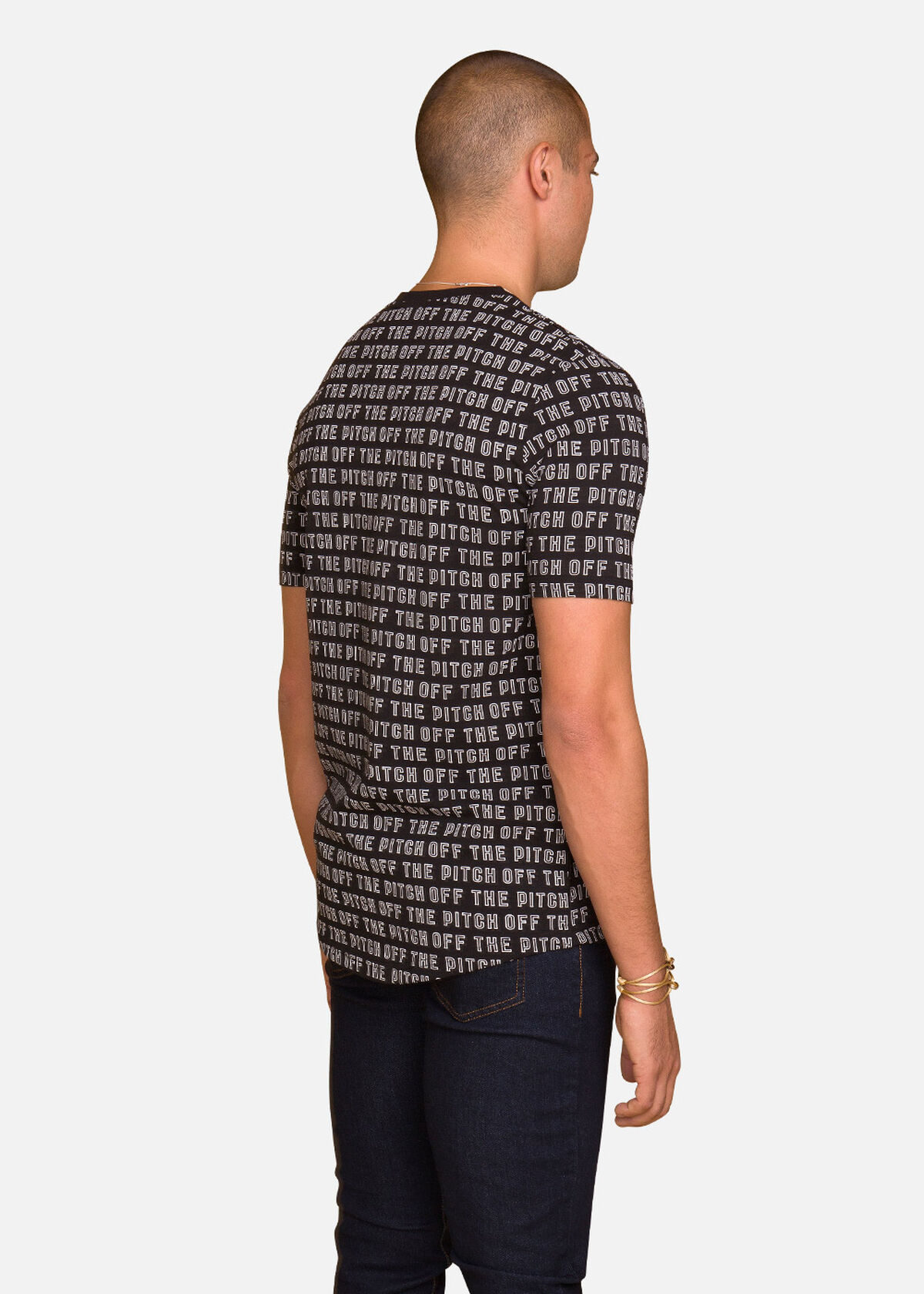 OTP Allover you Tee, Black, hi-res
