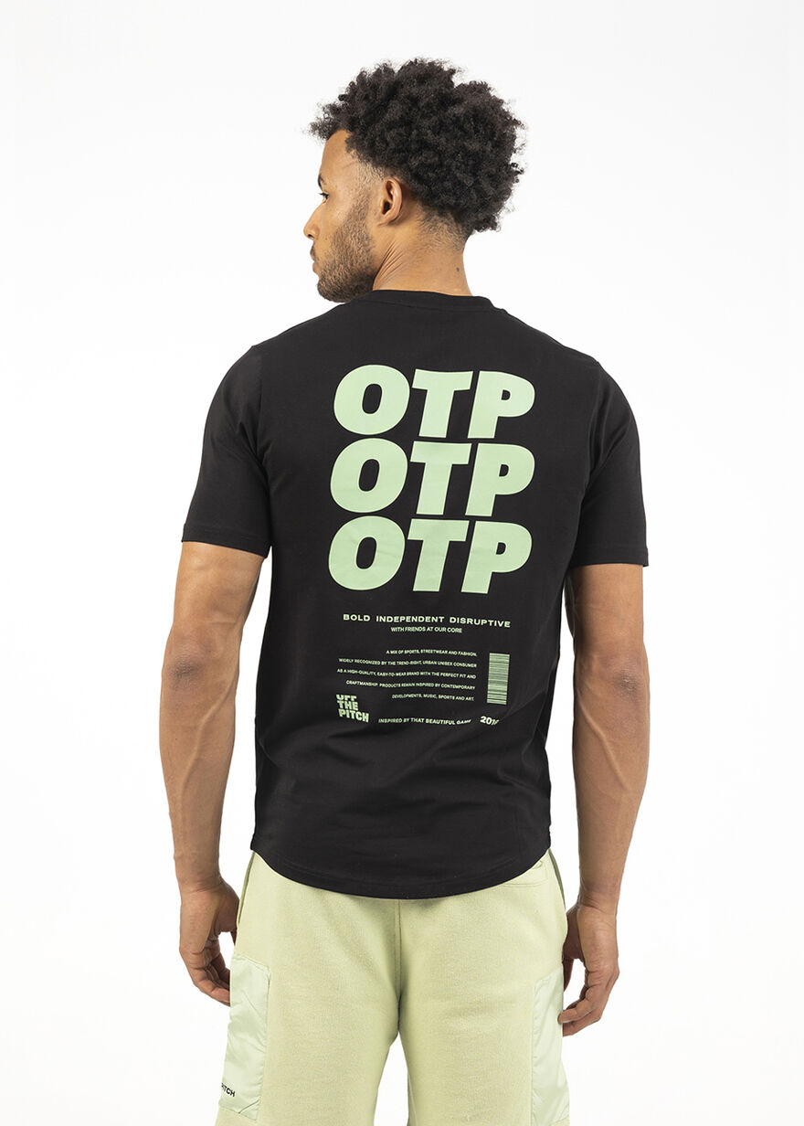 3.0 Slim Fit Tee - 95% Cotton / 5% Elastane, Black, hi-res
