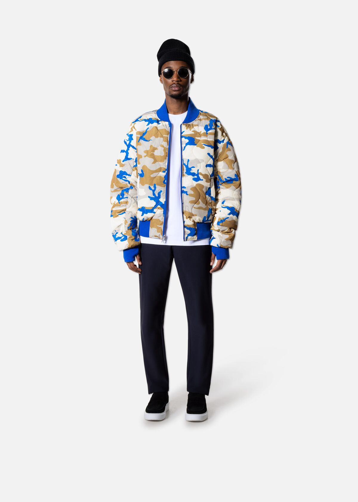 Reversible Bomber, Lead Blue, hi-res