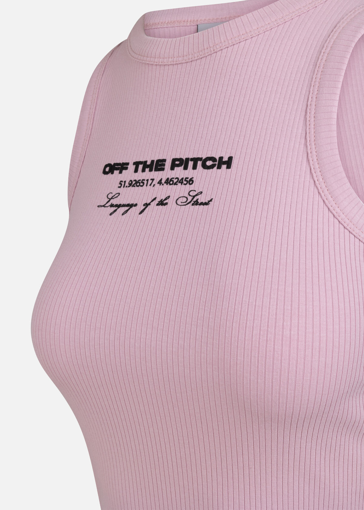 WMNS Rib Tanktop, Pink/Silver, hi-res