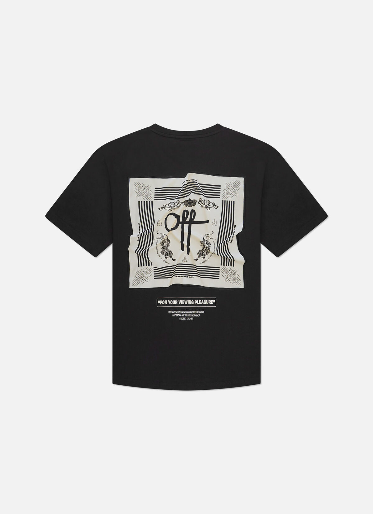 Temple WMNS Loose Fit Tee, Black, hi-res