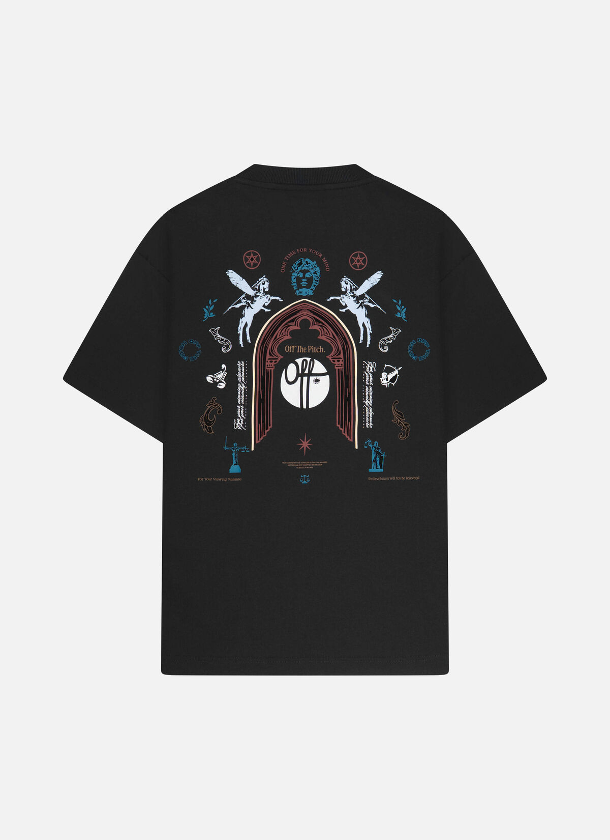 Sacred Loose Fit Tee, Black, hi-res