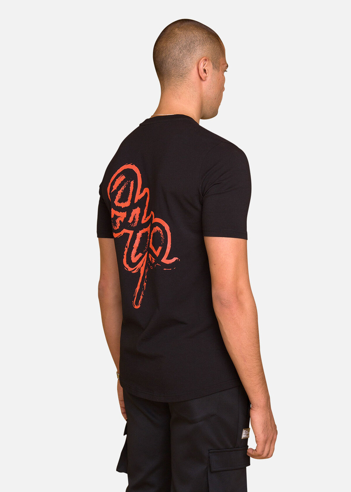 Bright Brush Tee, Black, hi-res