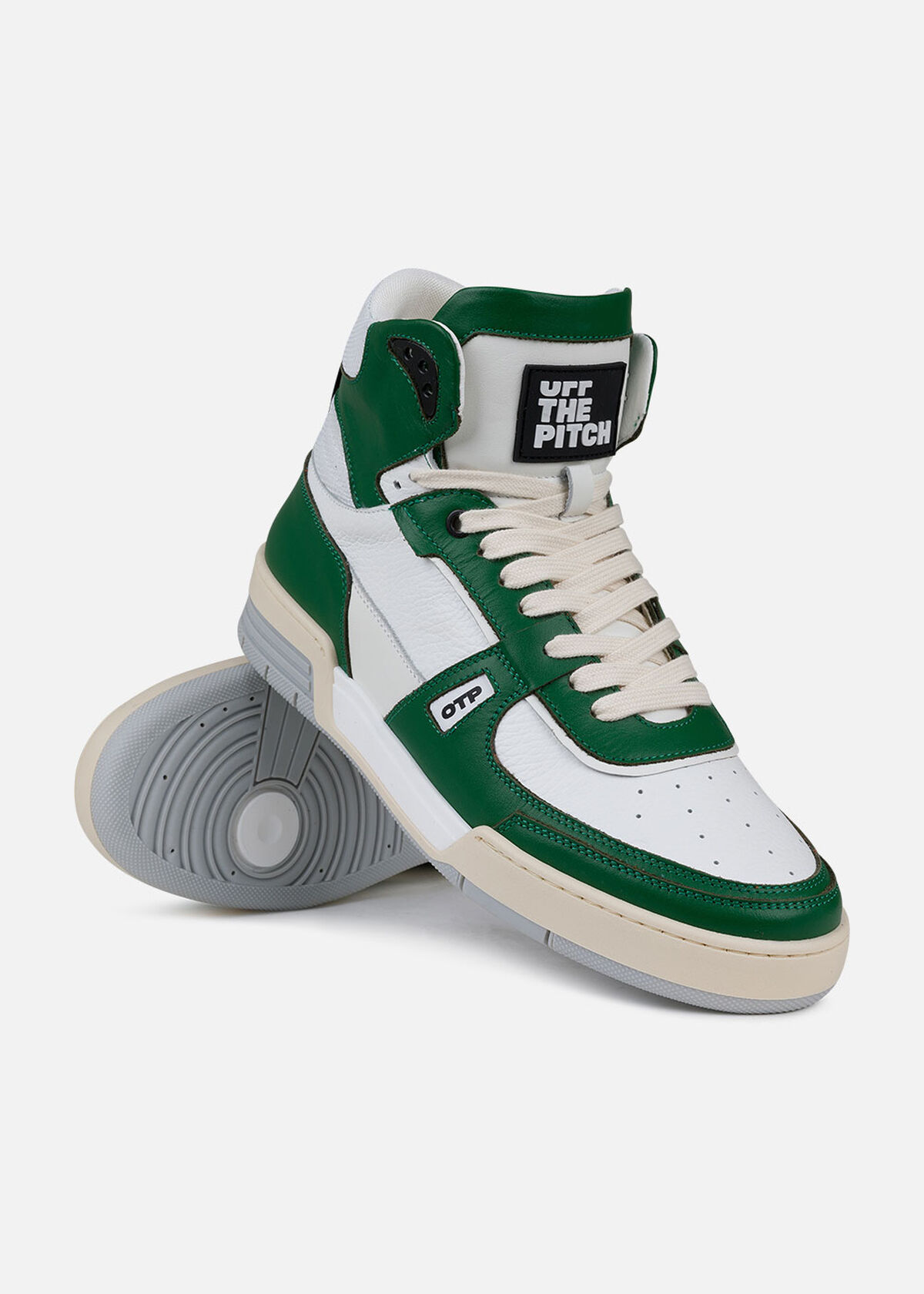 Basketta Hi, Green/White, hi-res